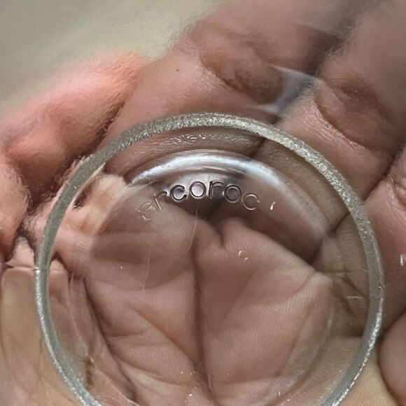 (8) Vintage Arcoroc France Swirl Tea Punch Cup - Picture 6 of 6